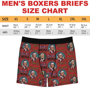 Trump Great America Boxer Briefs, Political Xmas Gift, Trump Christmas Gift, Republican Gift 681830 - GOP