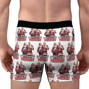 Santa's Favorite President Boxer Briefs, Trump Christmas Gift, Republican Gift 681835 - GOP