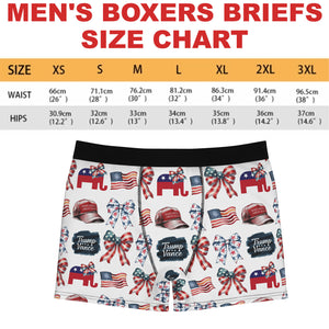 Trump Vance Coquette Boxer Briefs, Trump Boxer Briefs, MAGA Gift, Trump Christmas Gift, Republican Gift 681836 - GOP