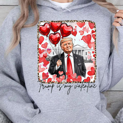 Trump Is My Valentine, Retro Valentines Shirt, Funny Trump Sweatshirt Bright 681849 - GOP
