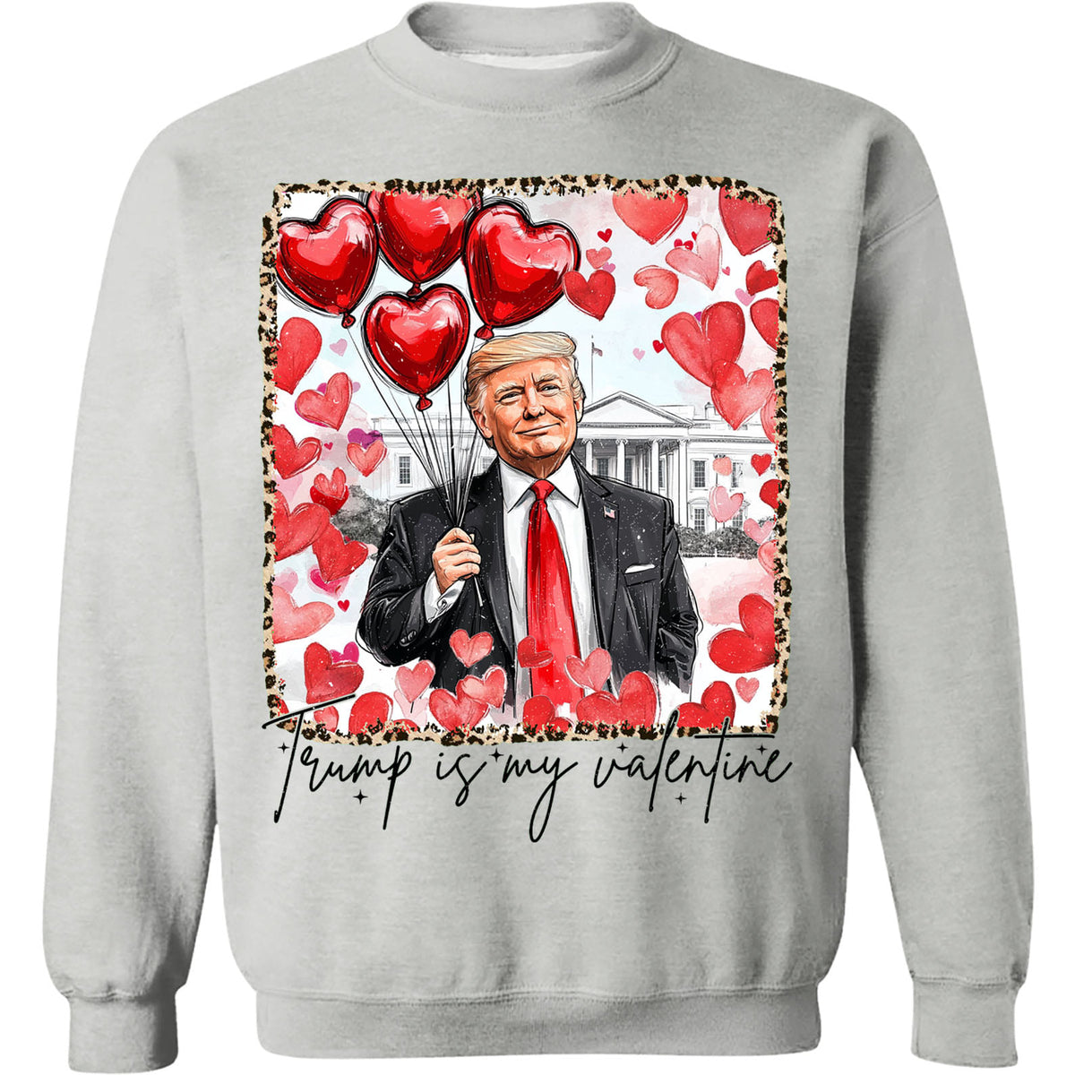 Trump Is My Valentine, Retro Valentines Shirt, Funny Trump Sweatshirt Bright 681849 - GOP