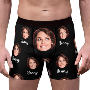 This Juicy Ass Belongs To Boxer Briefs, Custom Face Photo Boxer, Custom Valentine Gift Ideas for Husband, Boyfriend 681857