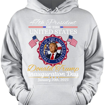 Inauguration Day Shirt, President Trump 47th Tee, Political Shirt Dark 681879 - GOP