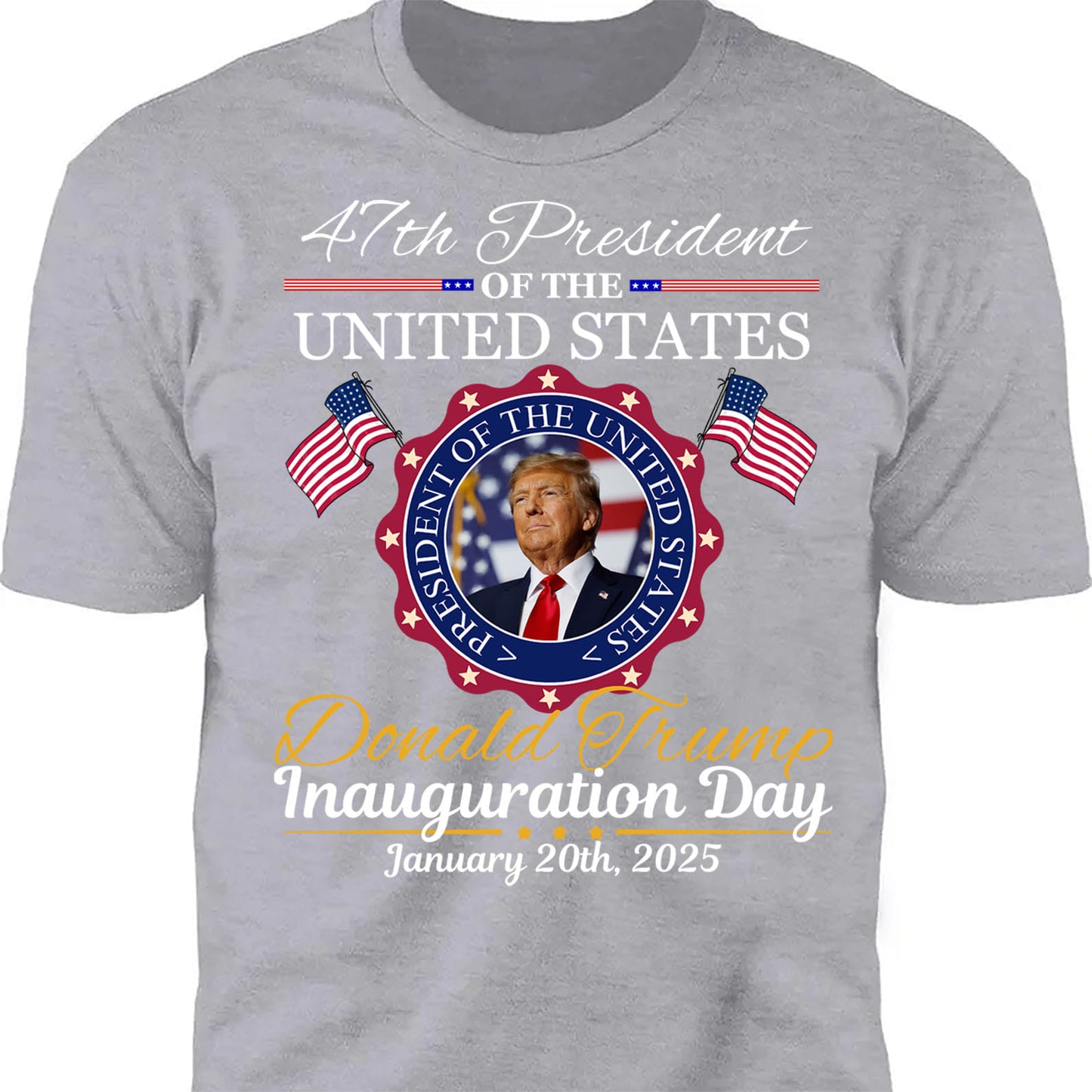 Inauguration Day Shirt, President Trump 47th Tee, Political Shirt Dark 681879 - GOP