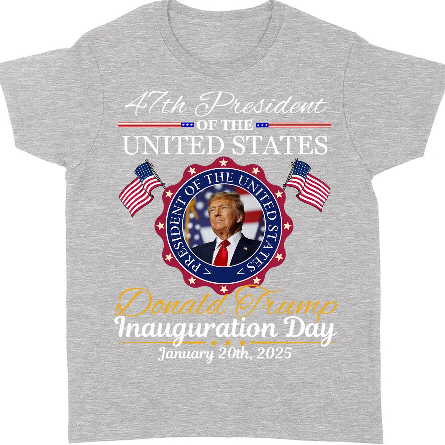 Inauguration Day Shirt, President Trump 47th Tee, Political Shirt Dark 681879 - GOP