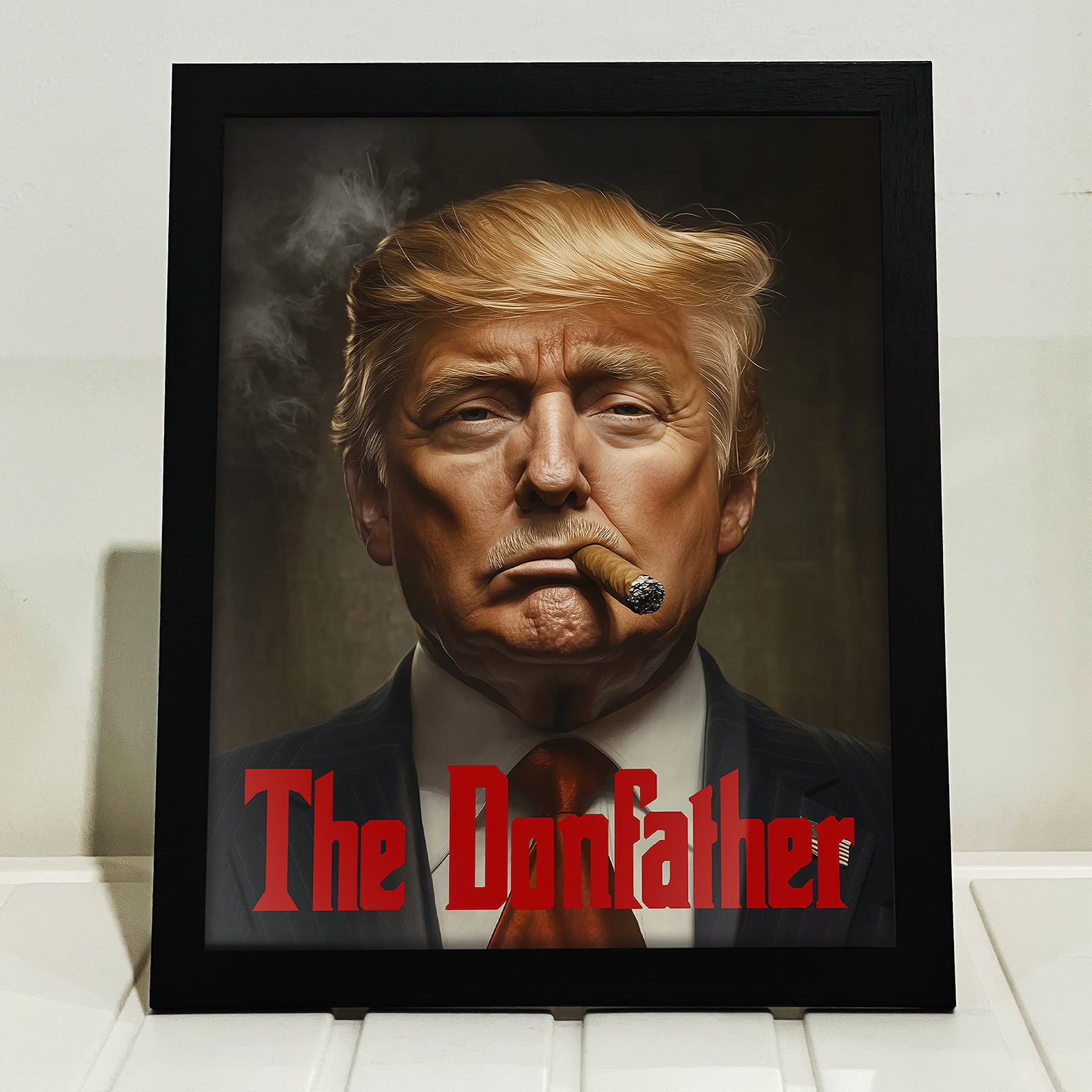 Trump The DonFather Picture Frame, Cool Trump President, Trump Picture Frame 681881 - GOP