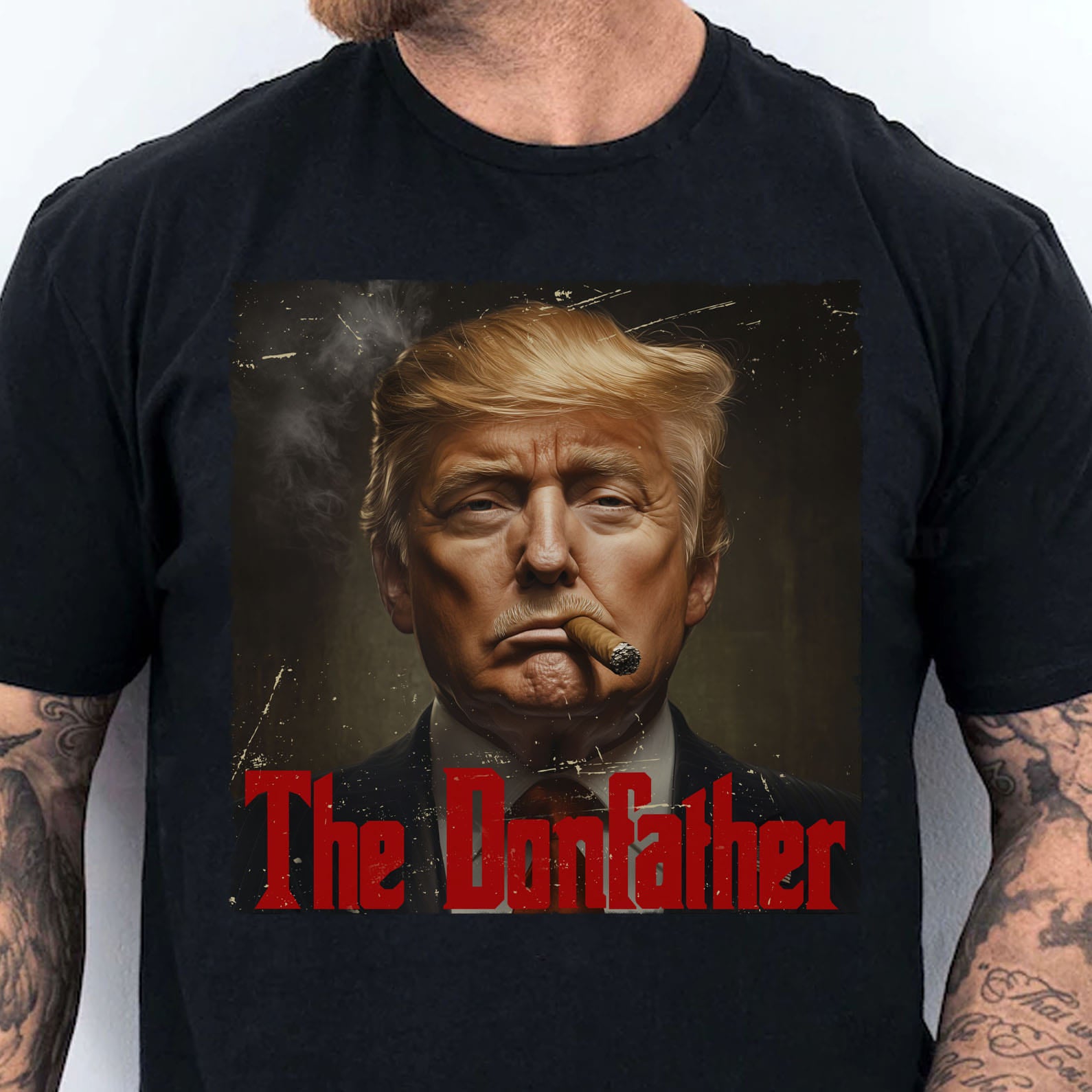 Trump The Donfather Shirt, Father Trump Shirt, Godfather Trump Tee, 47th President Trump Shirt, Republicans Shirt, God Lover Trump Shirt 681881 - GOP