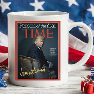 President Trump Person of the Year, Trump Mug Accent Mug, Donald Trump Homage Mug 681890 - GOP