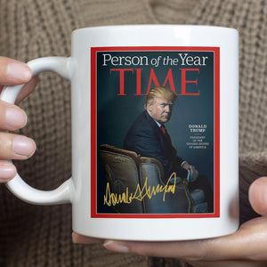 President Trump Person of the Year, Trump Mug Accent Mug, Donald Trump Homage Mug 681890 - GOP