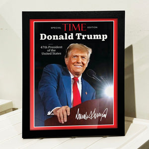 President Donald Trump Time Special Edition Picture Frame, Trump 47th President, Trump Picture Frame 681892 - GOP