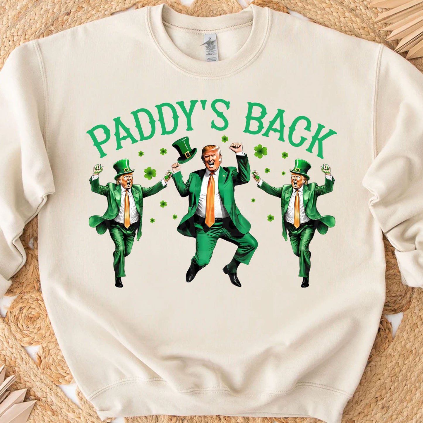Paddy's Back, Irish Festival, St Patricks Day Shirt, Funny Trump Irish Bright Shirt 681983