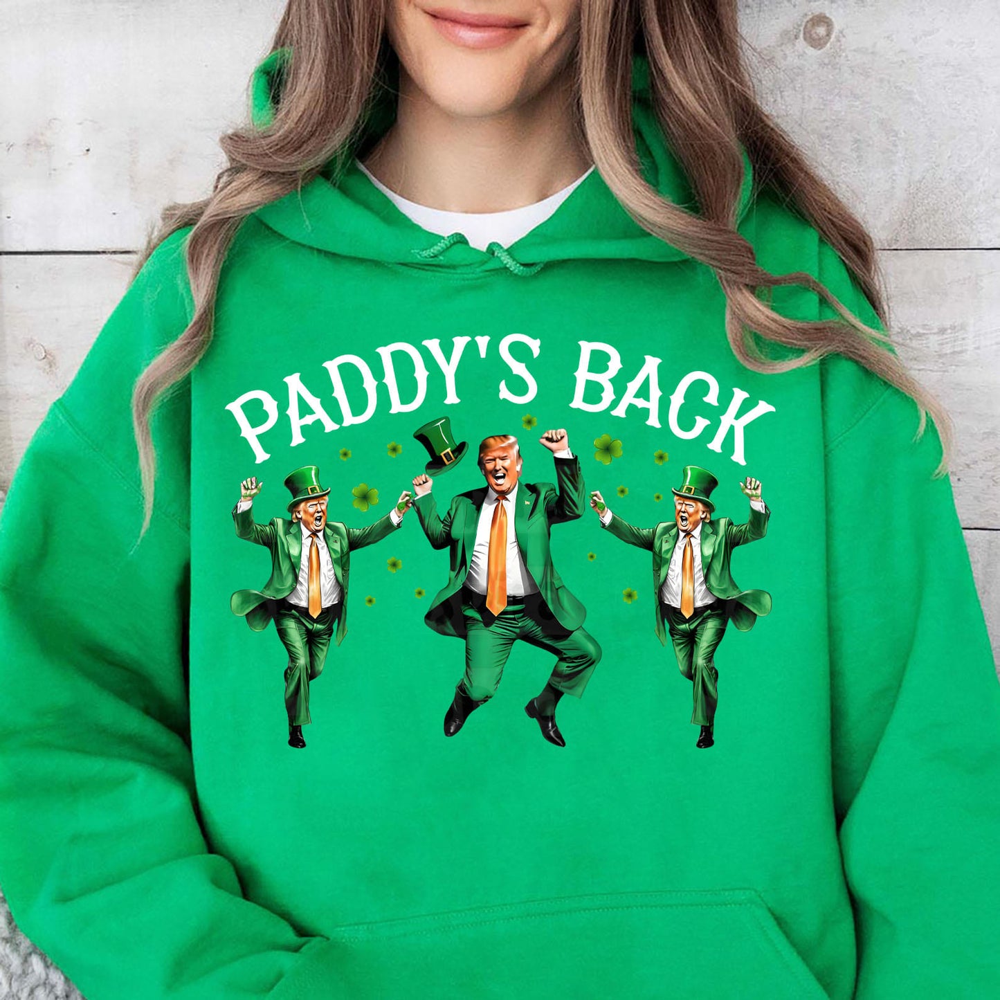 Paddy's Back, Irish Festival, St Patricks Day Shirt, Funny Trump Irish Bright Shirt 681983