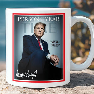 President Trump Person of the Year, Trump Mug Accent Mug, Donald Trump Homage Mug 681893 - GOP