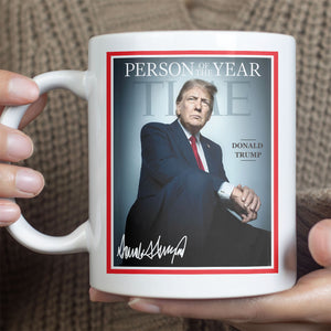 President Trump Person of the Year, Trump Mug Accent Mug, Donald Trump Homage Mug 681893 - GOP