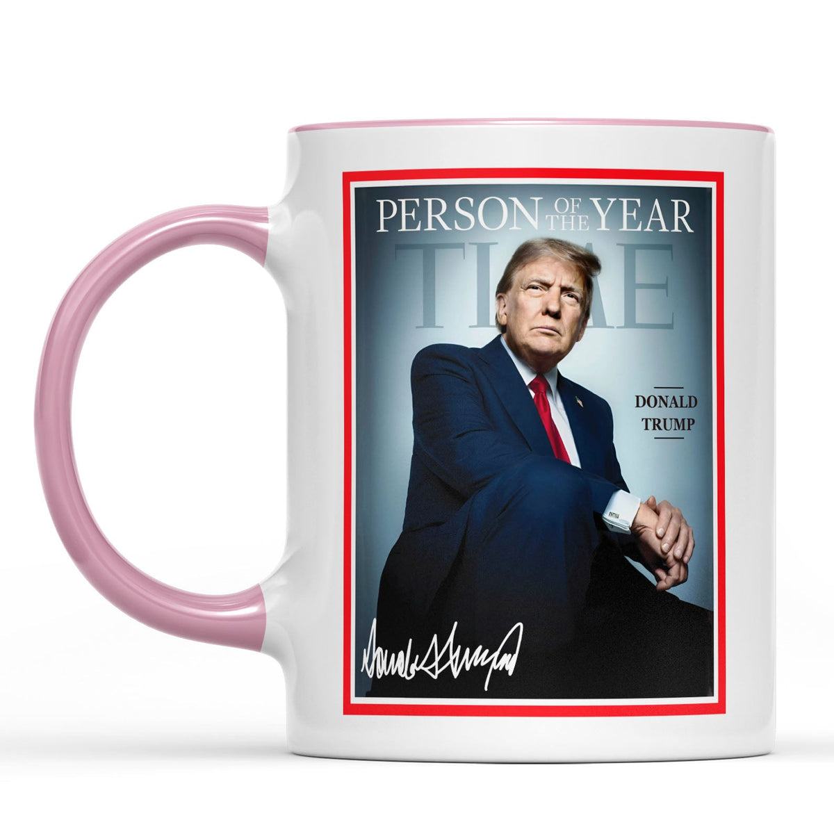 President Trump Person of the Year, Trump Mug Accent Mug, Donald Trump Homage Mug 681893 - GOP