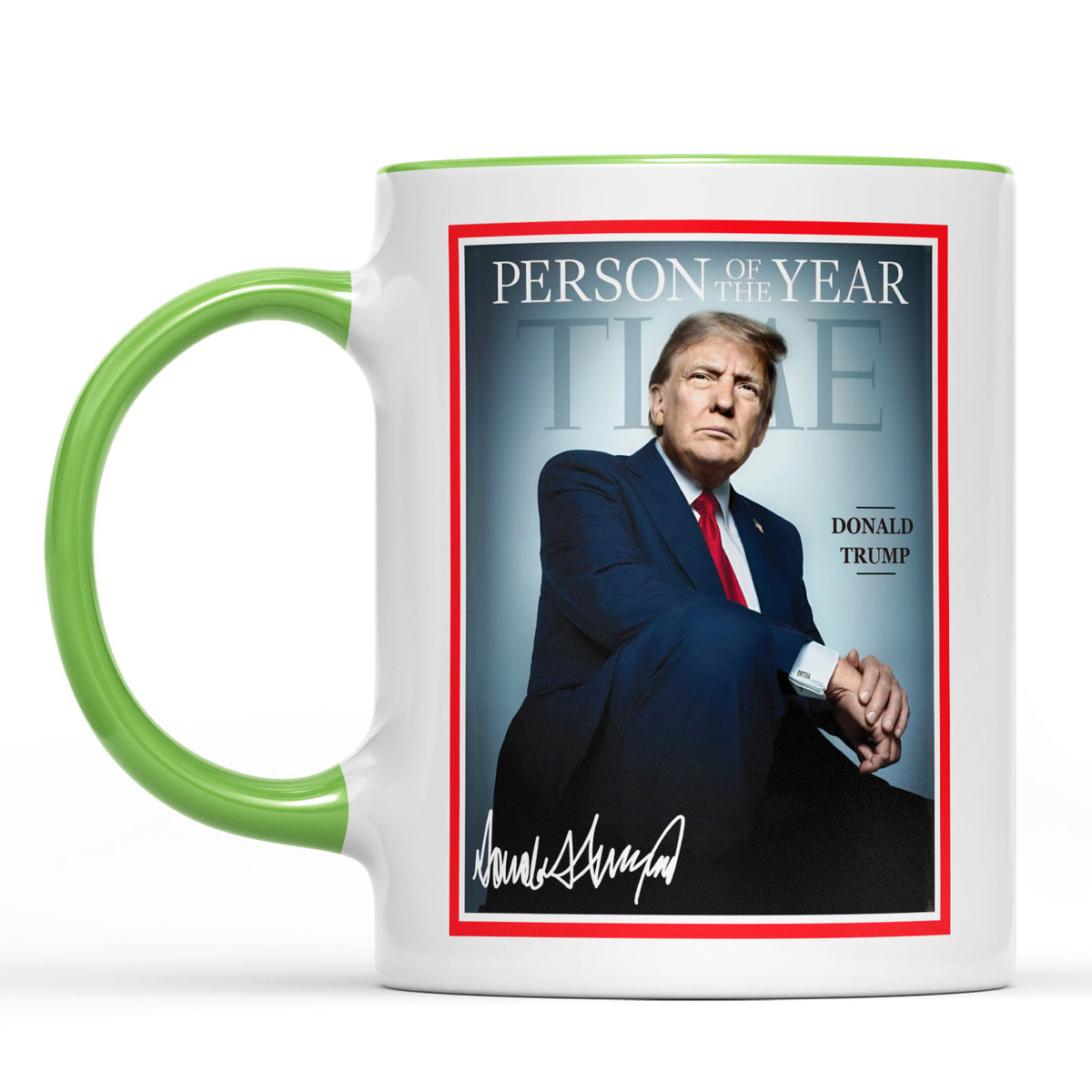 President Trump Person of the Year, Trump Mug Accent Mug, Donald Trump Homage Mug 681893 - GOP