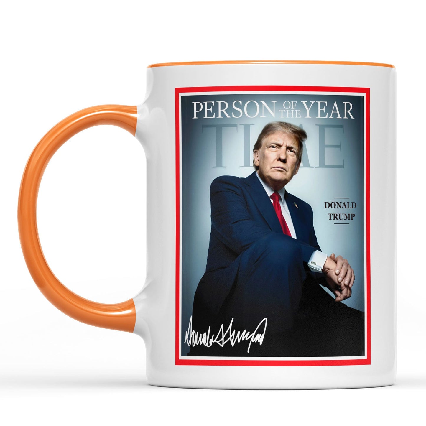 President Trump Person of the Year, Trump Mug Accent Mug, Donald Trump Homage Mug 681893 - GOP