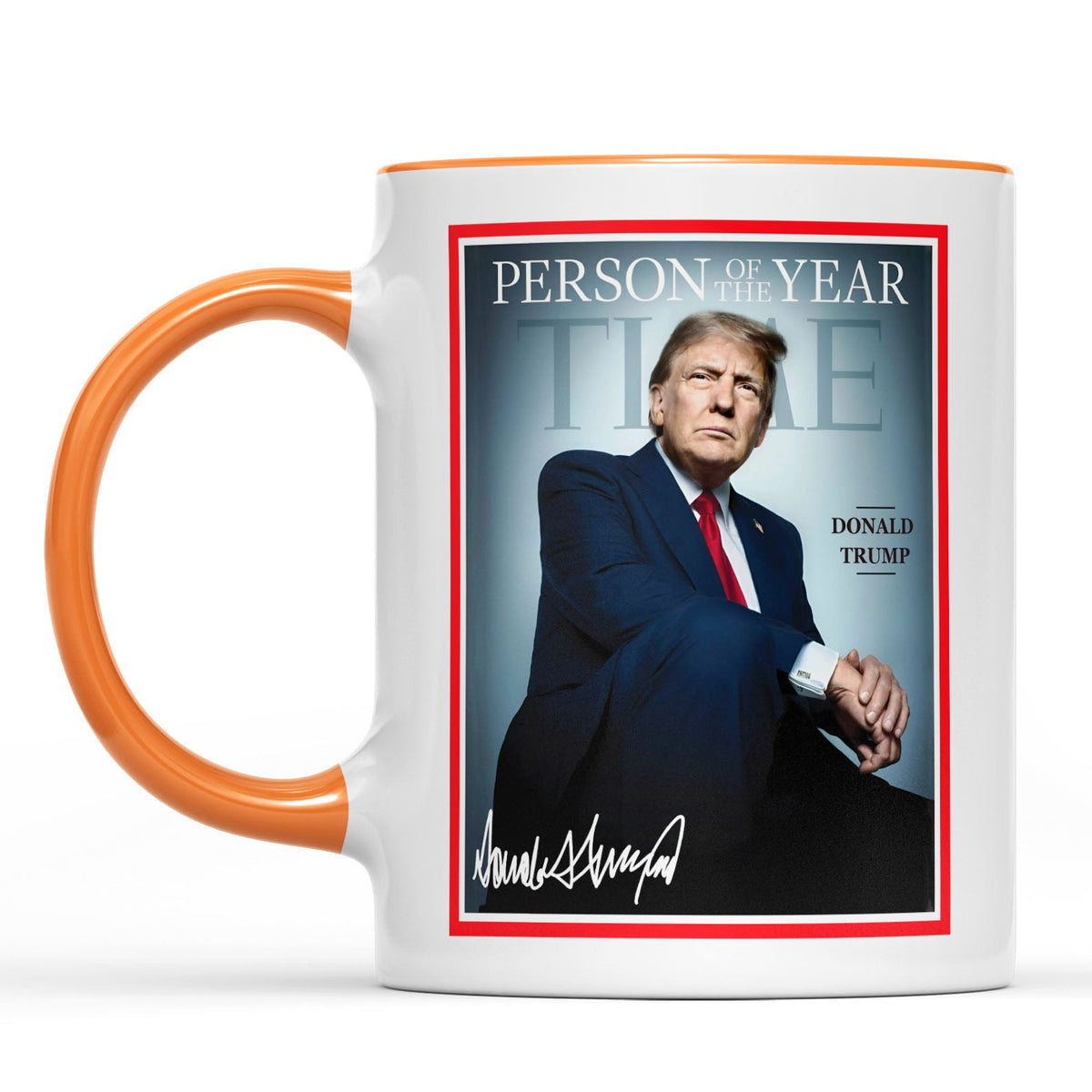 President Trump Person of the Year, Trump Mug Accent Mug, Donald Trump Homage Mug 681893 - GOP
