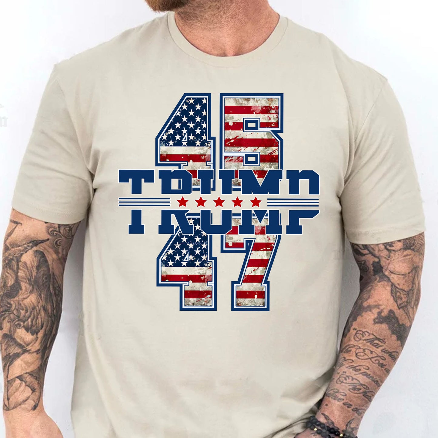 Trump 45 47 Shirt, Donald Trump President Shirt, Trump Patriotic Sweatshirt 681901 - GOP