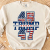 Trump 45 47 Shirt, Donald Trump President Shirt, Trump Patriotic Sweatshirt 681901 - GOP