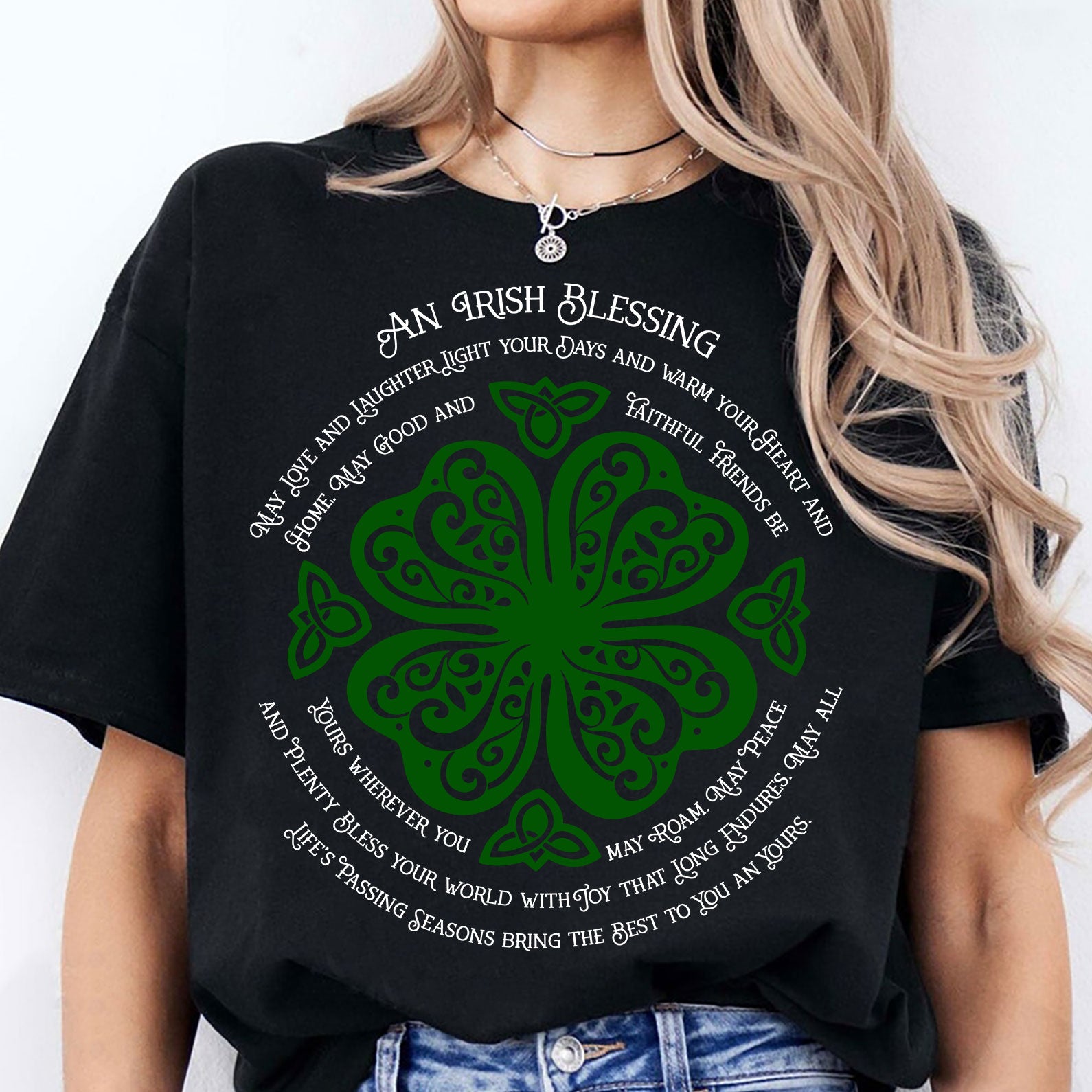 An Irish Blessing Shirt, May the Road Rise, St Patrick's Day Shirt, Irish Shirt, Irish Gifts 681918