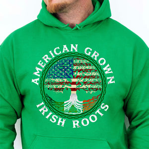 American Grown Irish Roots Shirt, Celebrate St Patrick's Day Shirt, St. Patrick's Day Shirt 681919