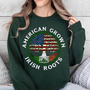 American Grown Irish Roots Shirt, Celebrate St Patrick's Day Shirt, St. Patrick's Day Shirt 681919