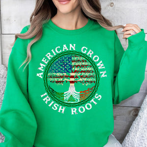 American Grown Irish Roots Shirt, Celebrate St Patrick's Day Shirt, St. Patrick's Day Shirt 681919