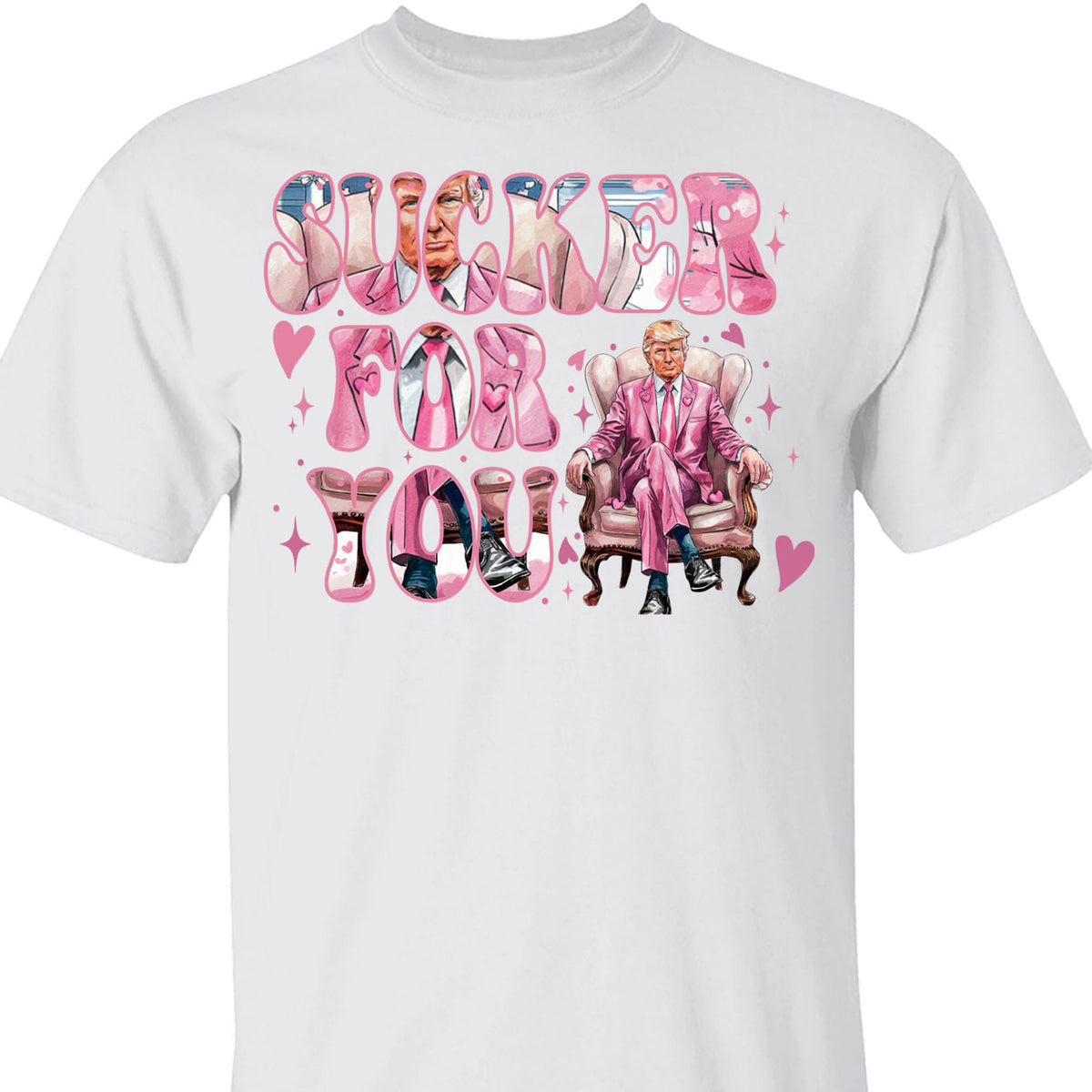 Trump Adult Joke Valentine Day, Funny Valentines Shirt, Trump Valentine's Day Sweatshirt Bright 681934 - GOP