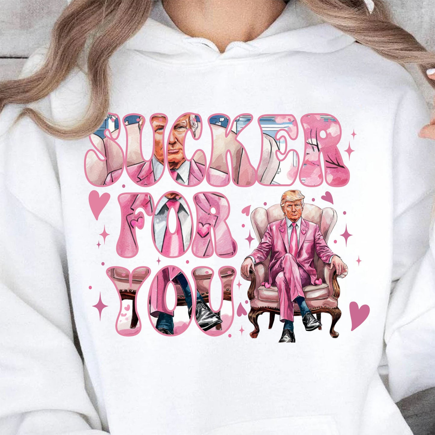 Trump Adult Joke Valentine Day, Funny Valentines Shirt, Trump Valentine's Day Sweatshirt Bright 681934 - GOP