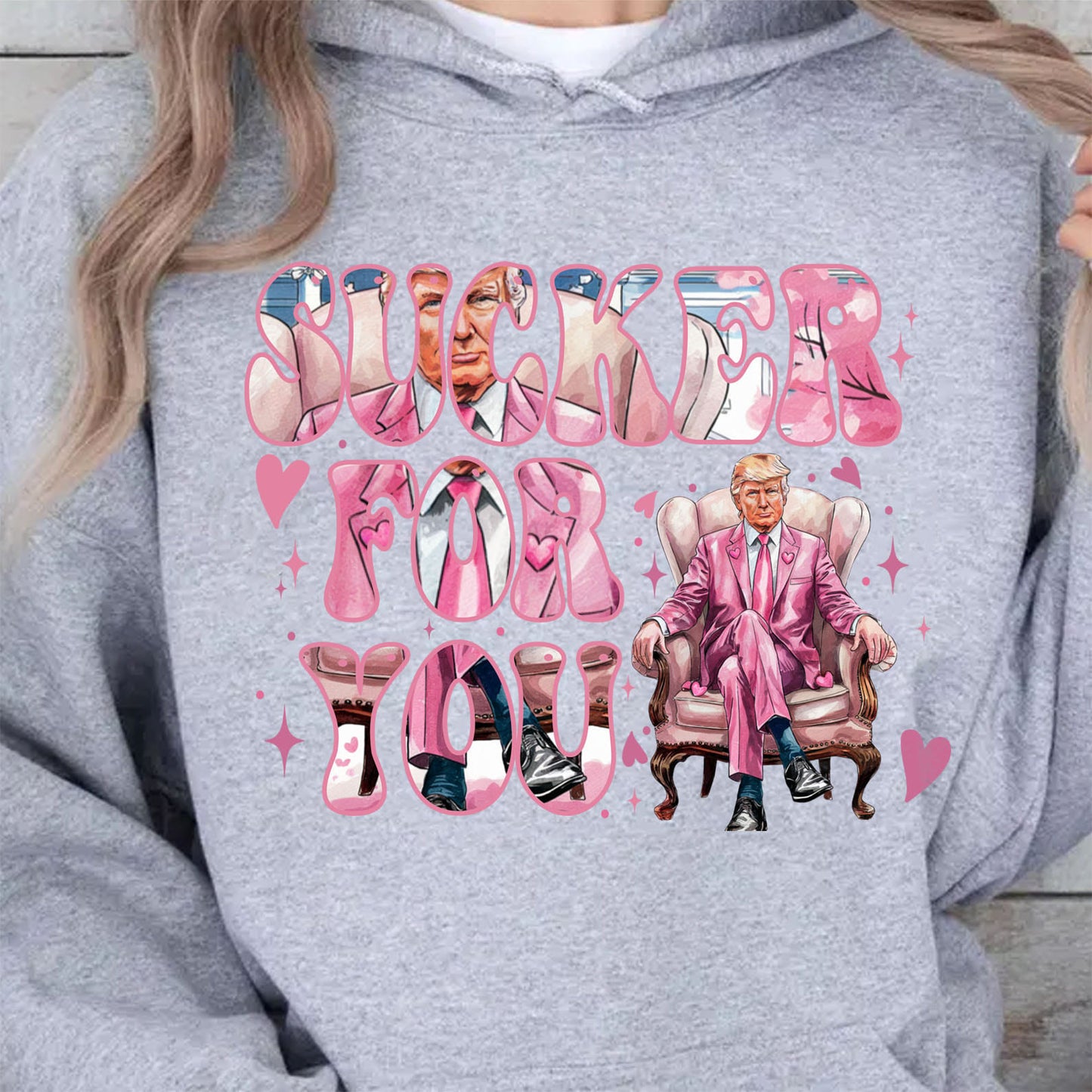 Trump Adult Joke Valentine Day, Funny Valentines Shirt, Trump Valentine's Day Sweatshirt Bright 681934 - GOP