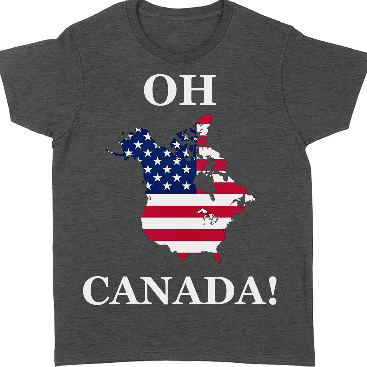 Political Oh Canada Shirt, Canada America's 51st State Shirt 681959 - GOP