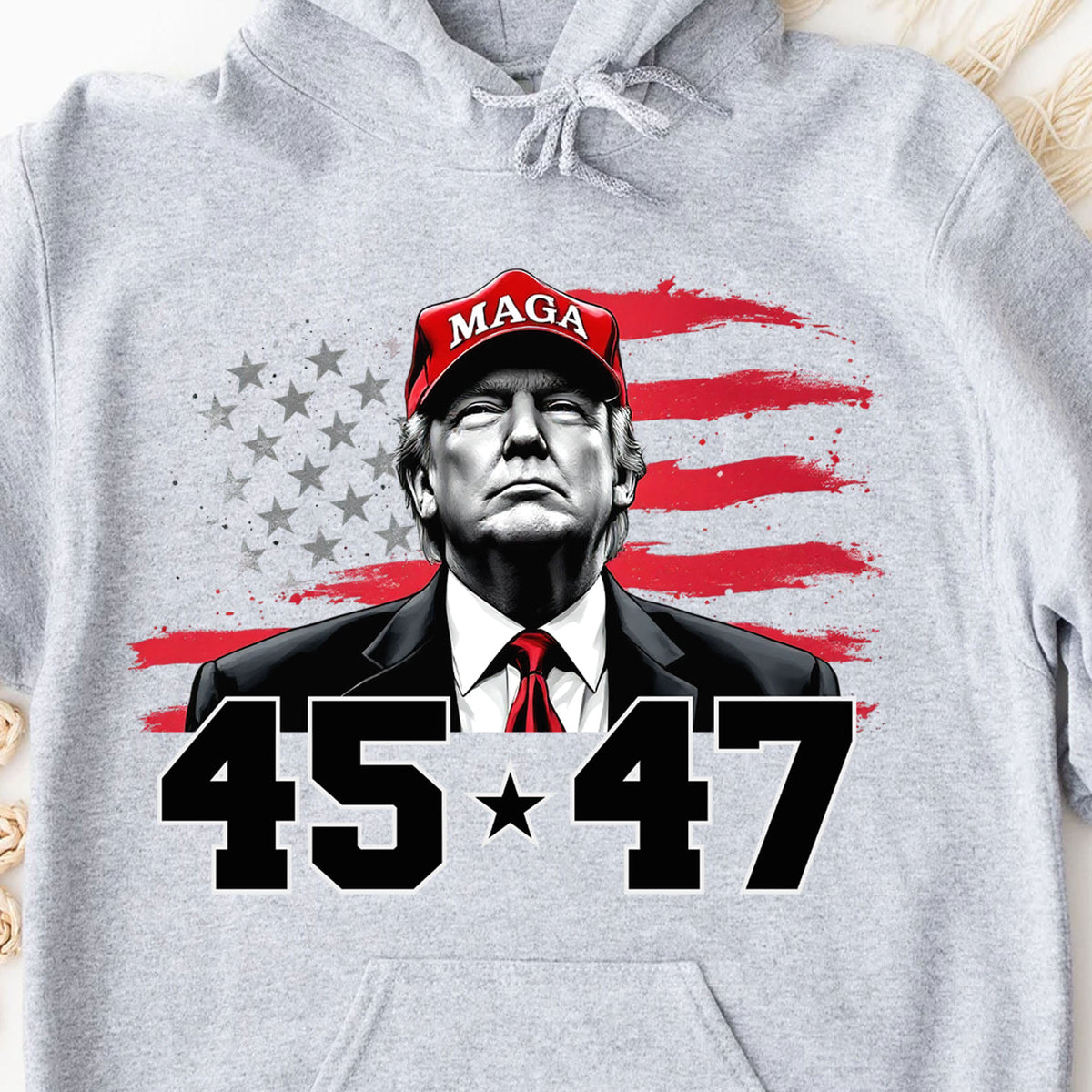 Trump MAGA 45 47 Shirt, President 47th Trump, Trump Patriotic Shirt, Republican Shirt Bright 681981 - GOP