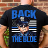Trump Back The Blue Shirt, Police For Trump Shirt, Trump Cops Shirt, Republican Dark Backside Shirt 681984 - GOP