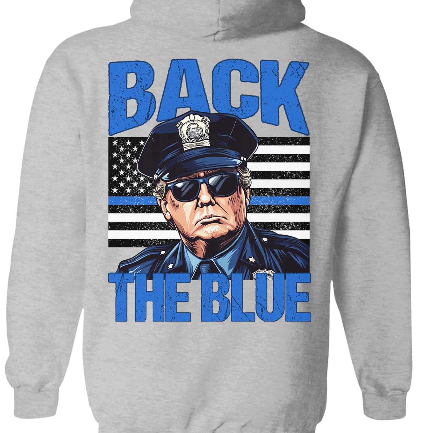 Trump Back The Blue Shirt, Police For Trump Shirt, Trump Cops Shirt, Republican Dark Backside Shirt 681984 - GOP