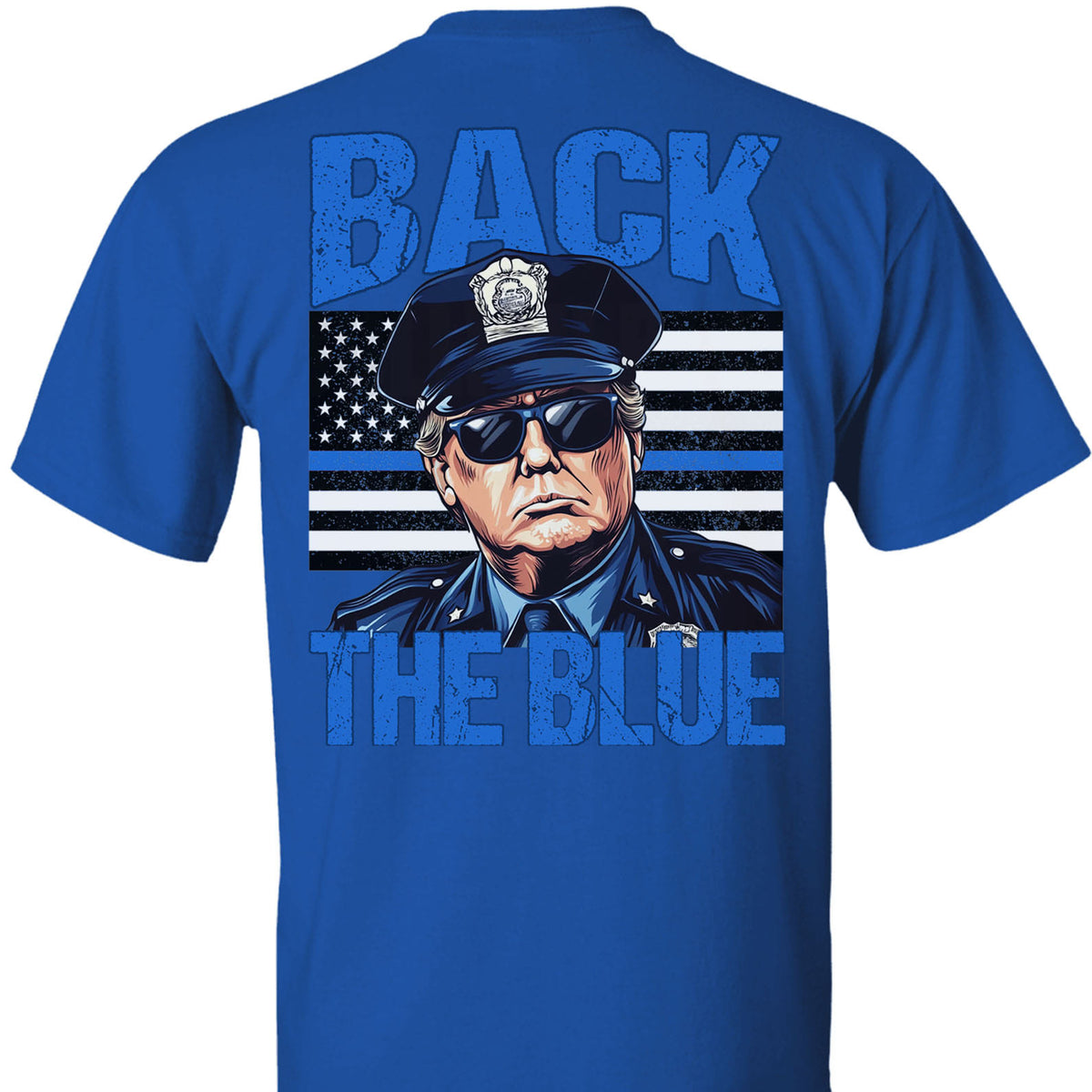 Trump Back The Blue Shirt, Police For Trump Shirt, Trump Cops Shirt, Republican Dark Backside Shirt 681984 - GOP