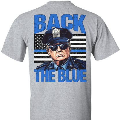Trump Back The Blue Shirt, Police For Trump Shirt, Trump Cops Shirt, Republican Dark Backside Shirt 681984 - GOP