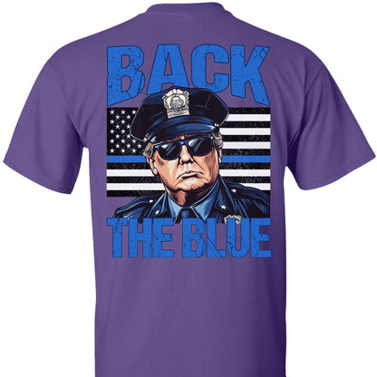 Trump Back The Blue Shirt, Police For Trump Shirt, Trump Cops Shirt, Republican Dark Backside Shirt 681984 - GOP