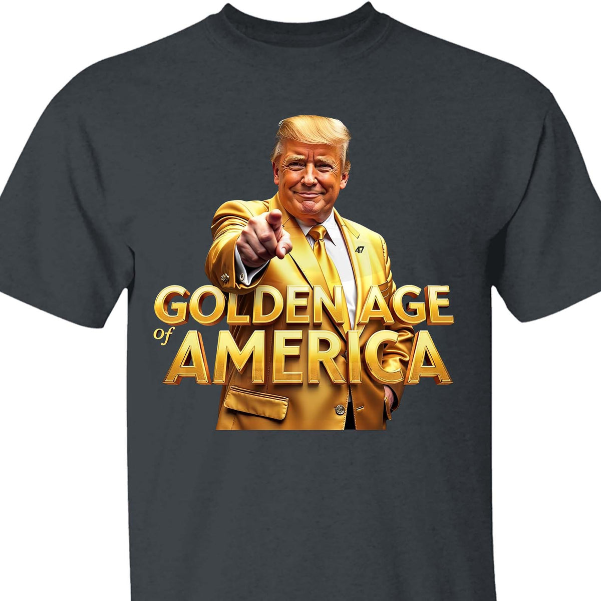 Trump Golden Age of America Shirt, Trump Golden Shirt, Republican Dark Shirt 681988 - GOP