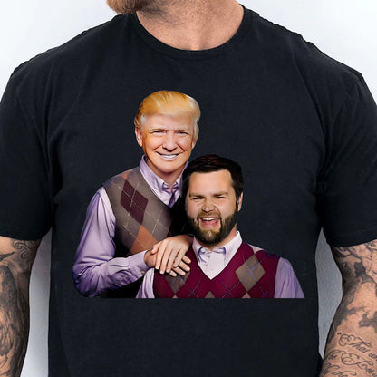 Trump Vance Brothers Shirt, Funny Parody Trump J.D Vance Bros Shirt,  Trump 47th President Dark Shirt 682006 - GOP