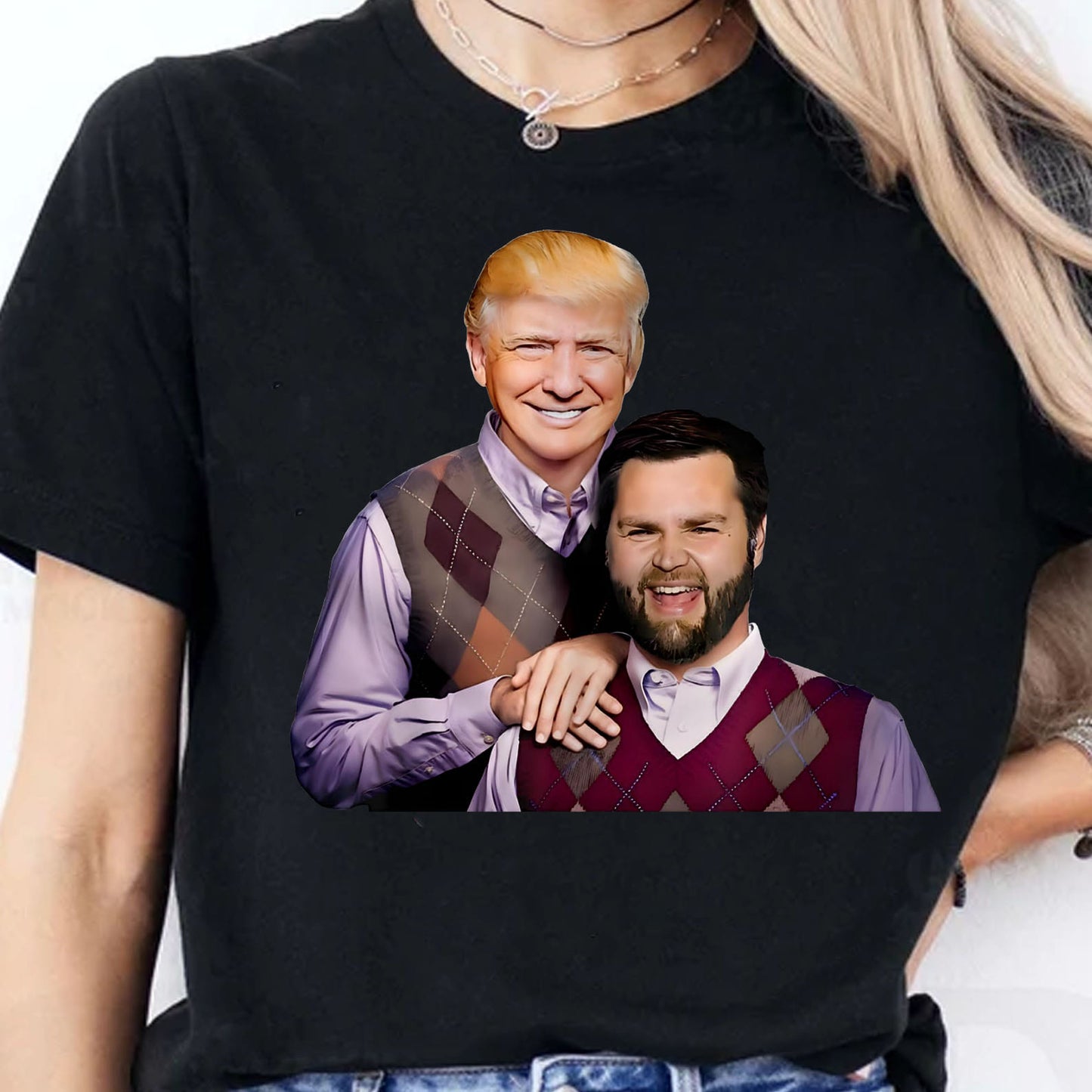 Trump Vance Brothers Shirt, Funny Parody Trump J.D Vance Bros Shirt,  Trump 47th President Dark Shirt 682006 - GOP
