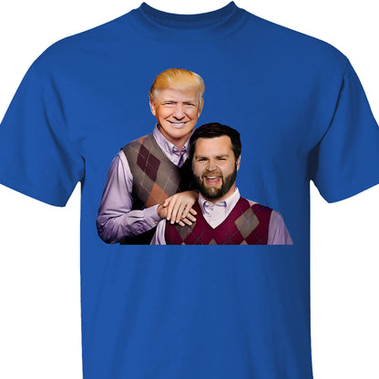 Trump Vance Brothers Shirt, Funny Parody Trump J.D Vance Bros Shirt,  Trump 47th President Dark Shirt 682006 - GOP
