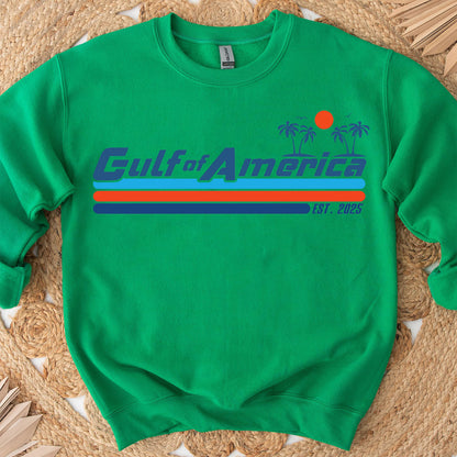 Gulf of America Est 2025, America Patriotic Vintage Sweatshirt, America Gulf Coast Bright Shirt 682038 - GOP