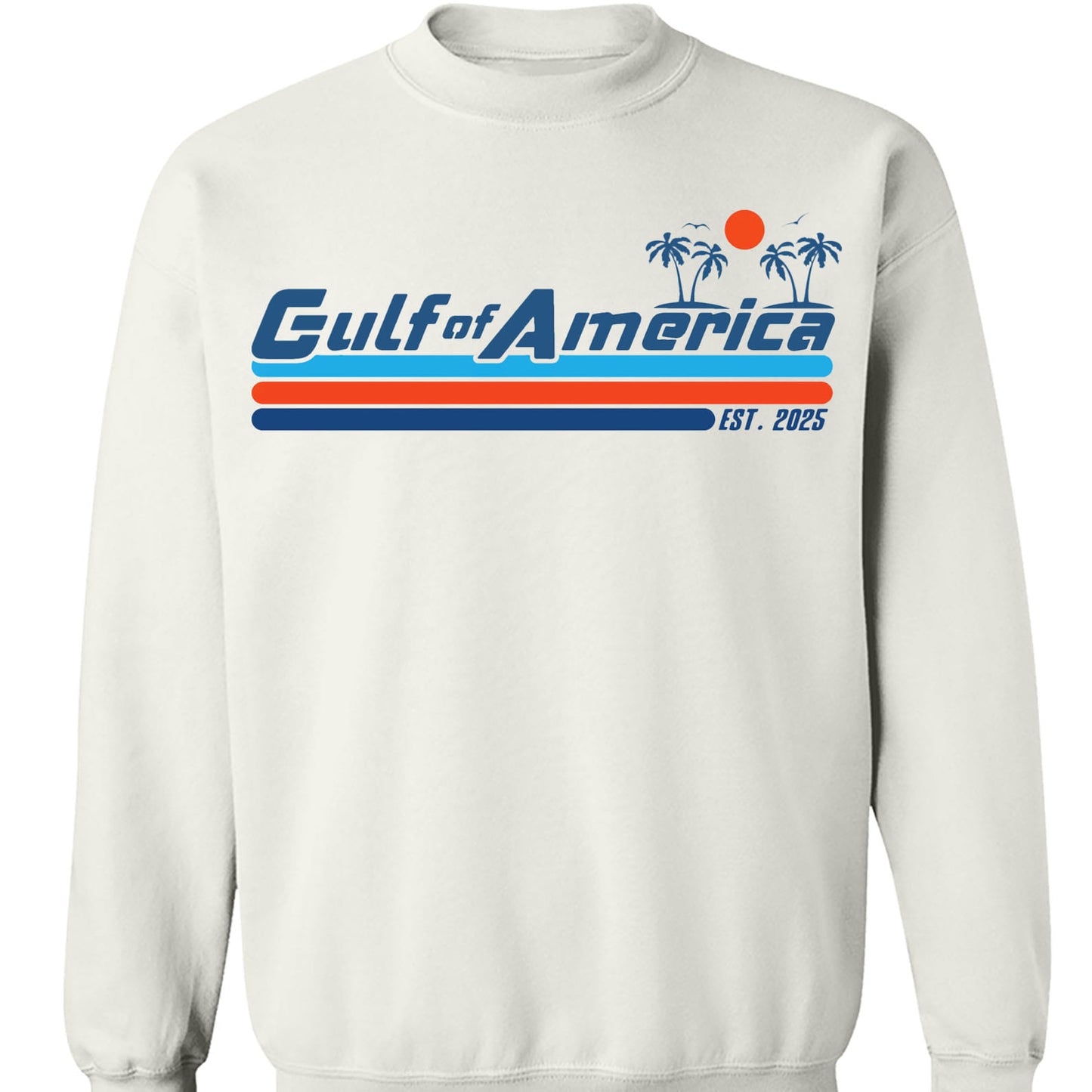 Gulf of America Est 2025, America Patriotic Vintage Sweatshirt, America Gulf Coast Bright Shirt 682038 - GOP