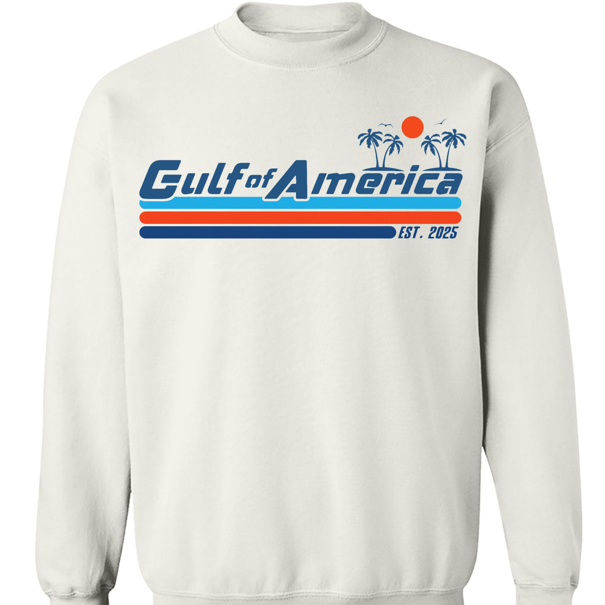 Gulf of America Est 2025, America Patriotic Vintage Sweatshirt, America Gulf Coast Bright Shirt 682038 - GOP