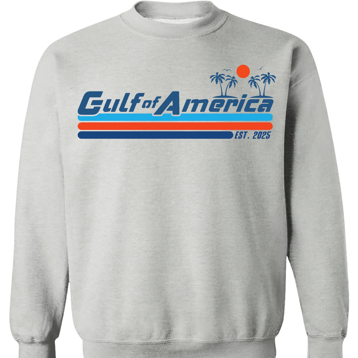 Gulf of America Est 2025, America Patriotic Vintage Sweatshirt, America Gulf Coast Bright Shirt 682038 - GOP