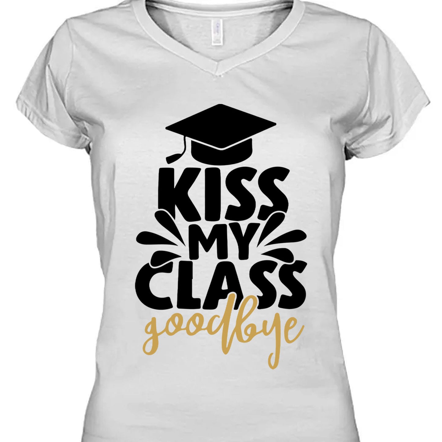 Kiss My Class Goodbye, Graduation Bright Shirt Design, Class Of 2025, Graduation 2025 682039
