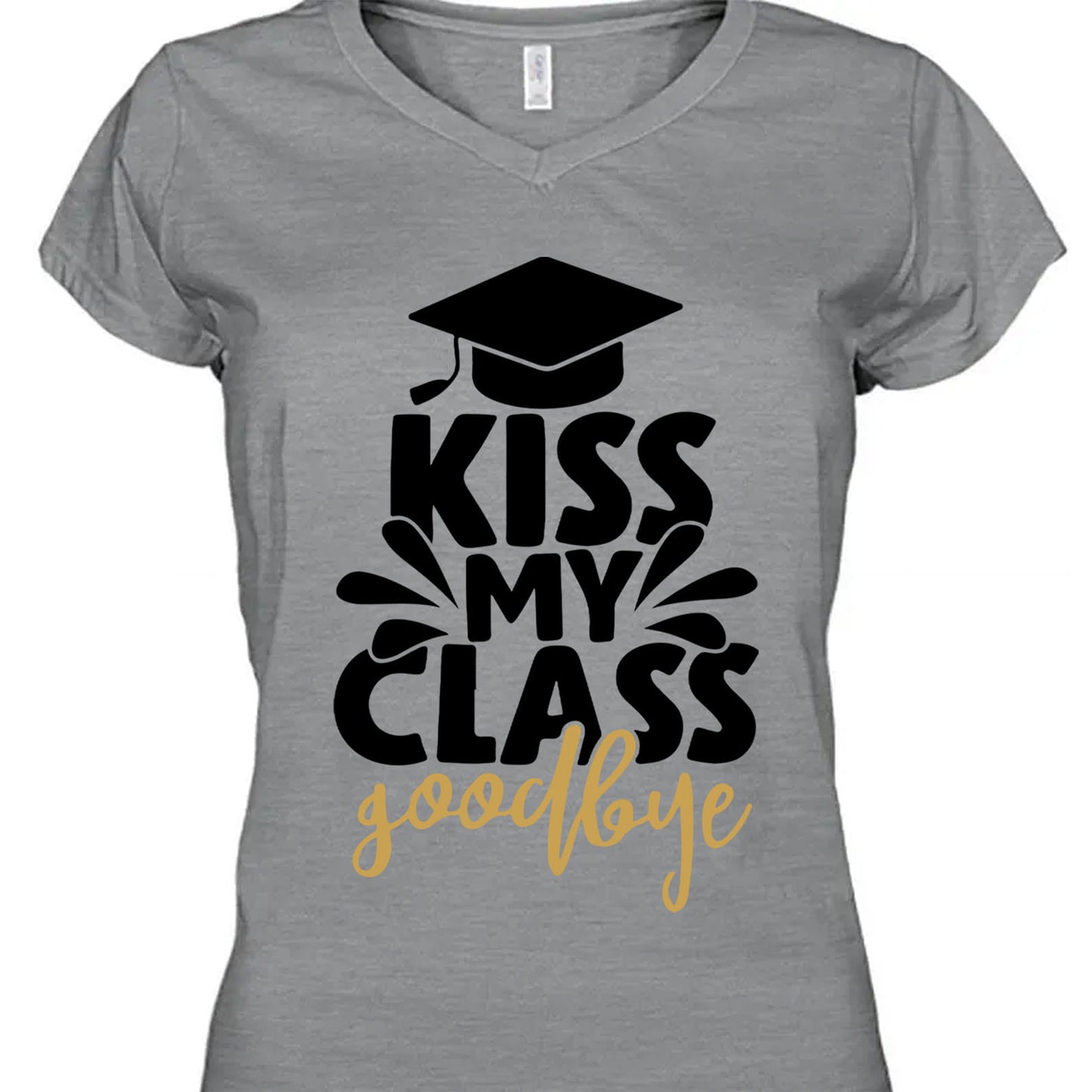 Kiss My Class Goodbye, Graduation Bright Shirt Design, Class Of 2025, Graduation 2025 682039