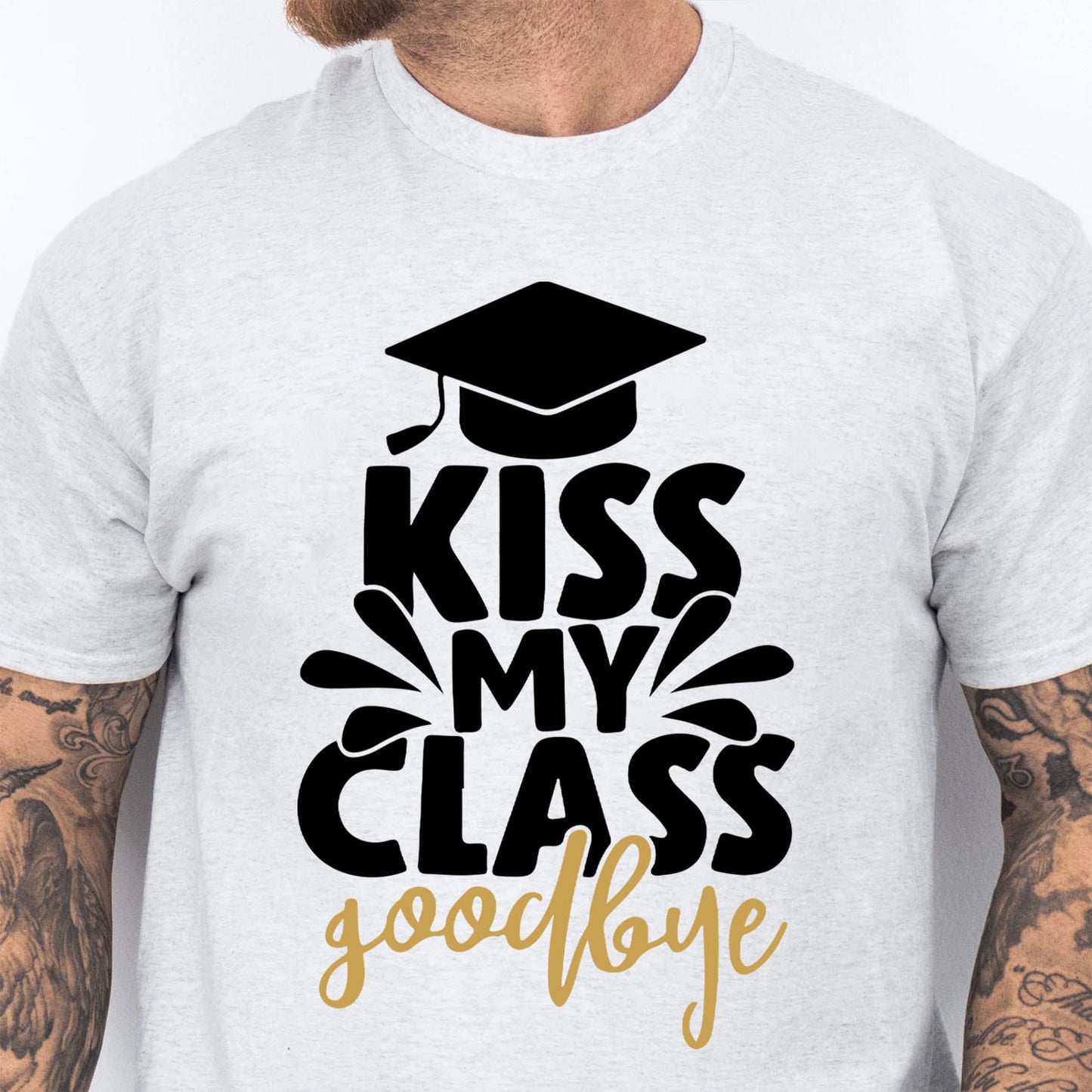 Kiss My Class Goodbye, Graduation Bright Shirt Design, Class Of 2025, Graduation 2025 682039