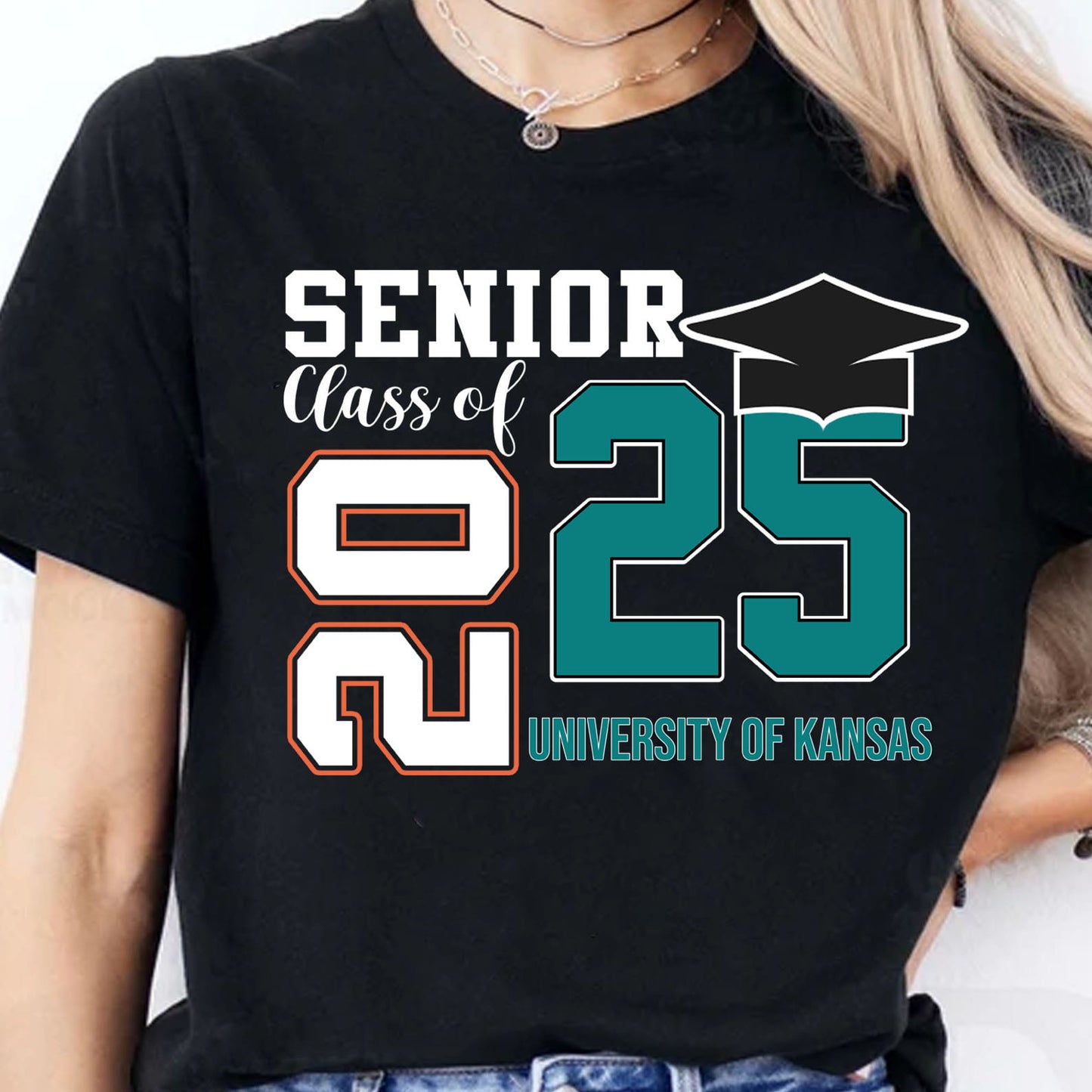Senior Class of 25, Graduation Dark Shirt Design, Class Of 2025, Graduation 2025 682040